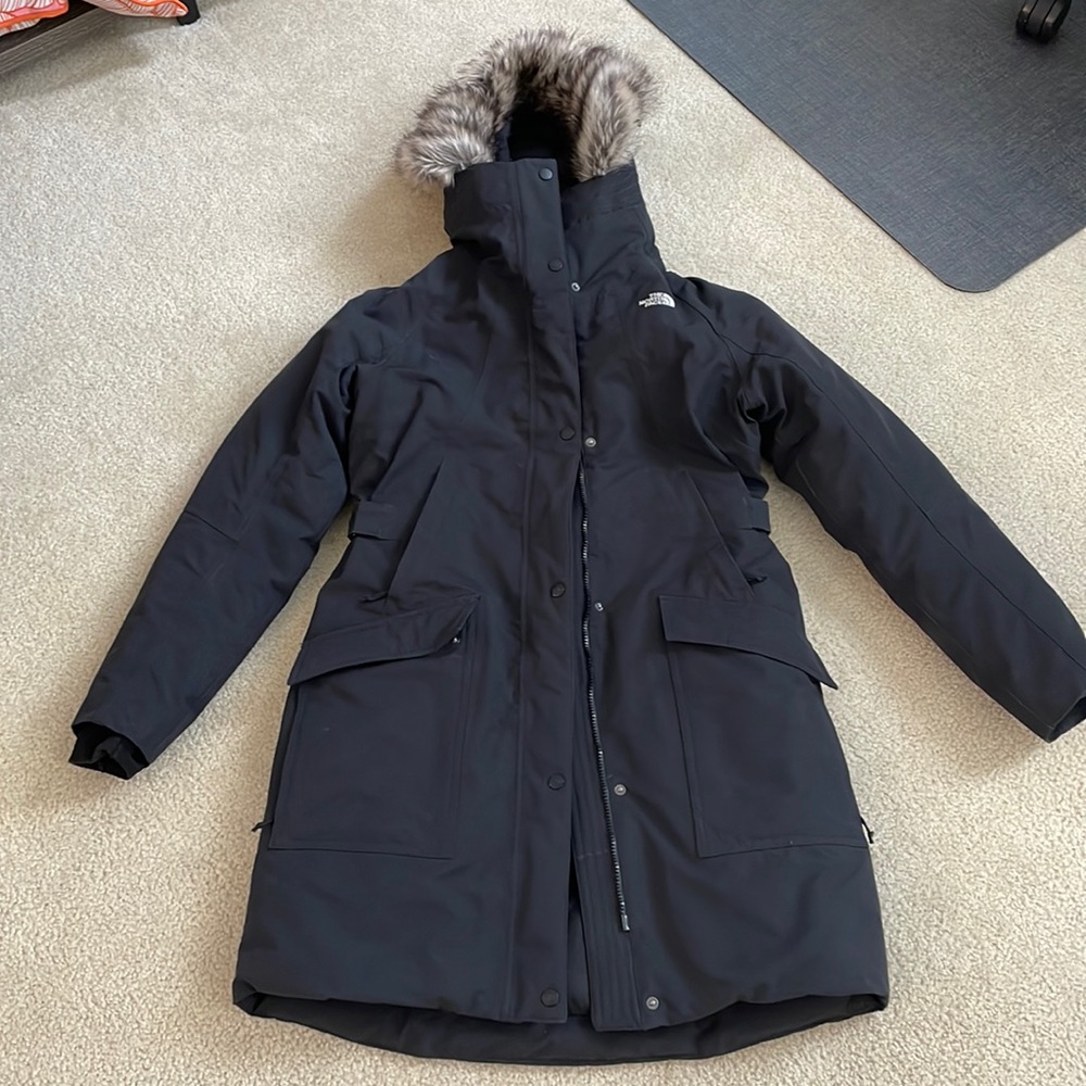 North face 550 fill down parka